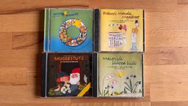 Kinder CDs Mundart 4er Set Muggestutz & Andrew Bond