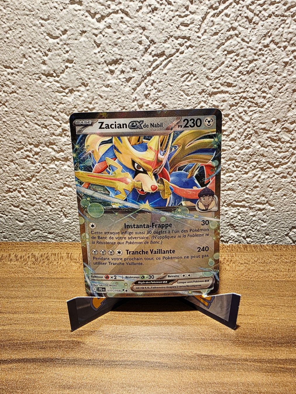 Pokémon Sammelbilder & Trading cards: Zacian EX de Nabil 111/159 Aventures Ensemble – Neu (gemäss Beschreibung) aus Turin (Salins) von Meeelll01