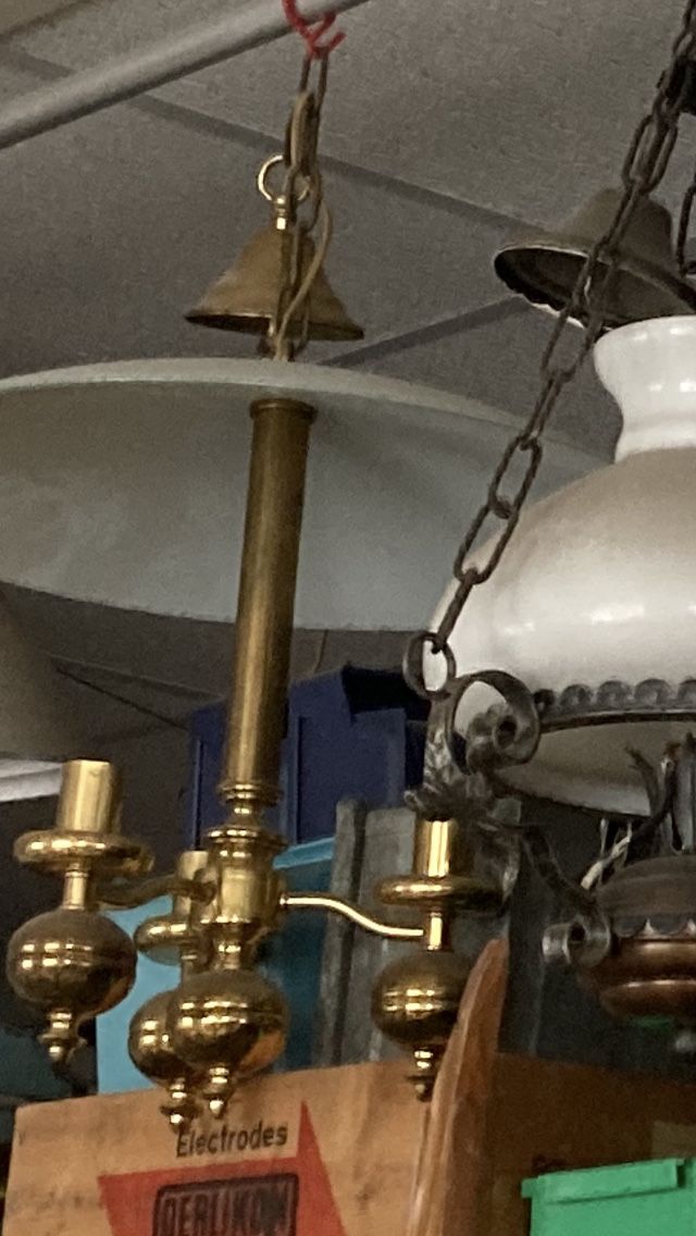 Lampadari & plafoniere: Hängelampe Messing Gold Glühbirnen – Usato da Boll venduto da Jopp1 1