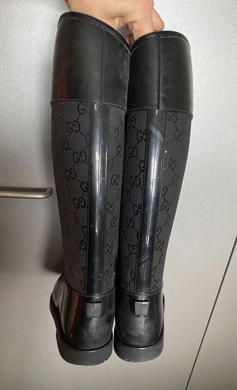 Gucci Scarpe da donna: Gucci GG Regenstiefel – Usato da Zürich venduto da NNK28 2
