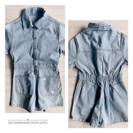 # GIRL - Jumpsuit ,,Jeans‘‘ Gr. 116 - ZARA #