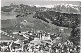 Einsiedeln mit Glärnisch, Flugaufnahme