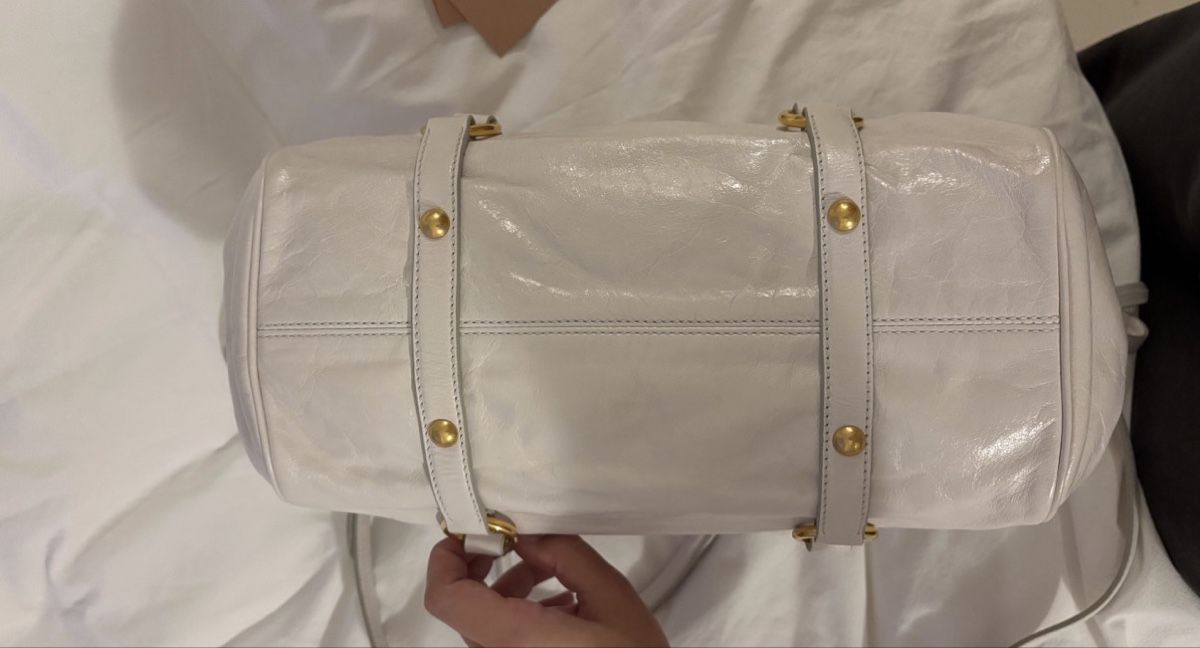 Miu Miu Borse da donna: Miu Miu Vitello Bag Weiss – Nuovo (secondo la descrizione) da Urdorf venduto da Lija.x 4