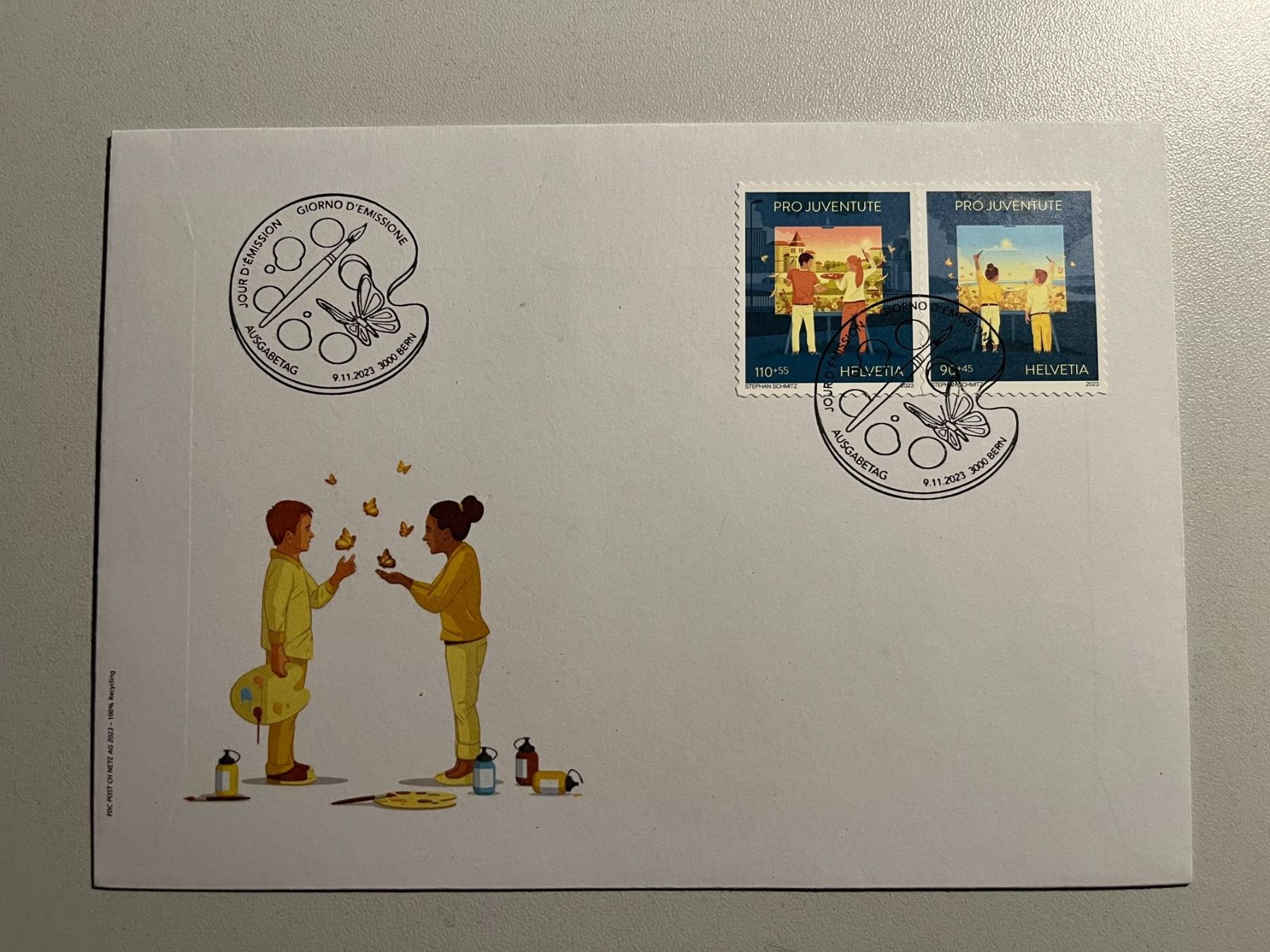 Tutti i francobolli: FDC Pro Juventute 2023 aus Markenheft – Usato da Arch venduto da Karibu19