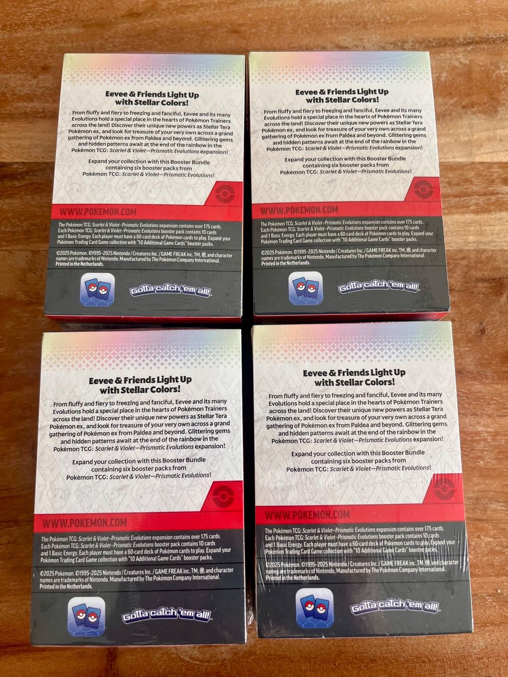Pokémon Cartes à collectionner: 4x Prismatic evolutions Booster Bundle EN – Neuf avec emballage d'origine à Dübendorf par Imtsch 2