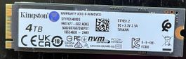 Kingston 4TB SSD NVMe