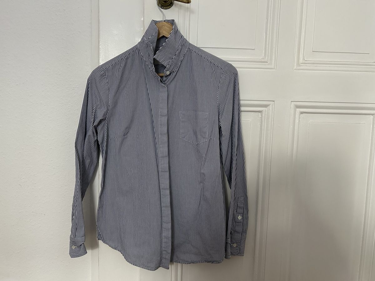 Max Mara Camicette: Weekend MaxMara, Gr. 38, Striped Business Shirt – Nuovo (secondo la descrizione) da Genève venduto da TreasureChest