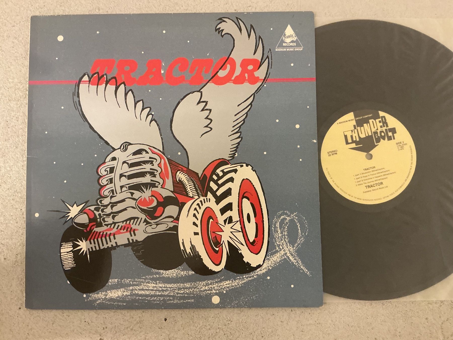 Dischi in vinile: Tractor LP - Thunderbolt – Usato da Winterthur venduto da Tumko-Vinyl