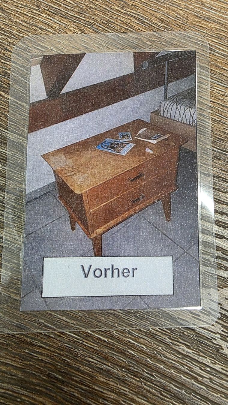 Comodini: Nachttischli Holz, Shabby Chic Stil – Usato da Niedergösgen venduto da MG46 6