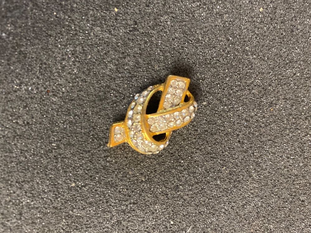 Pince Double étoile Strass Transparent - Marque EAST - Neuve Sans Boîte