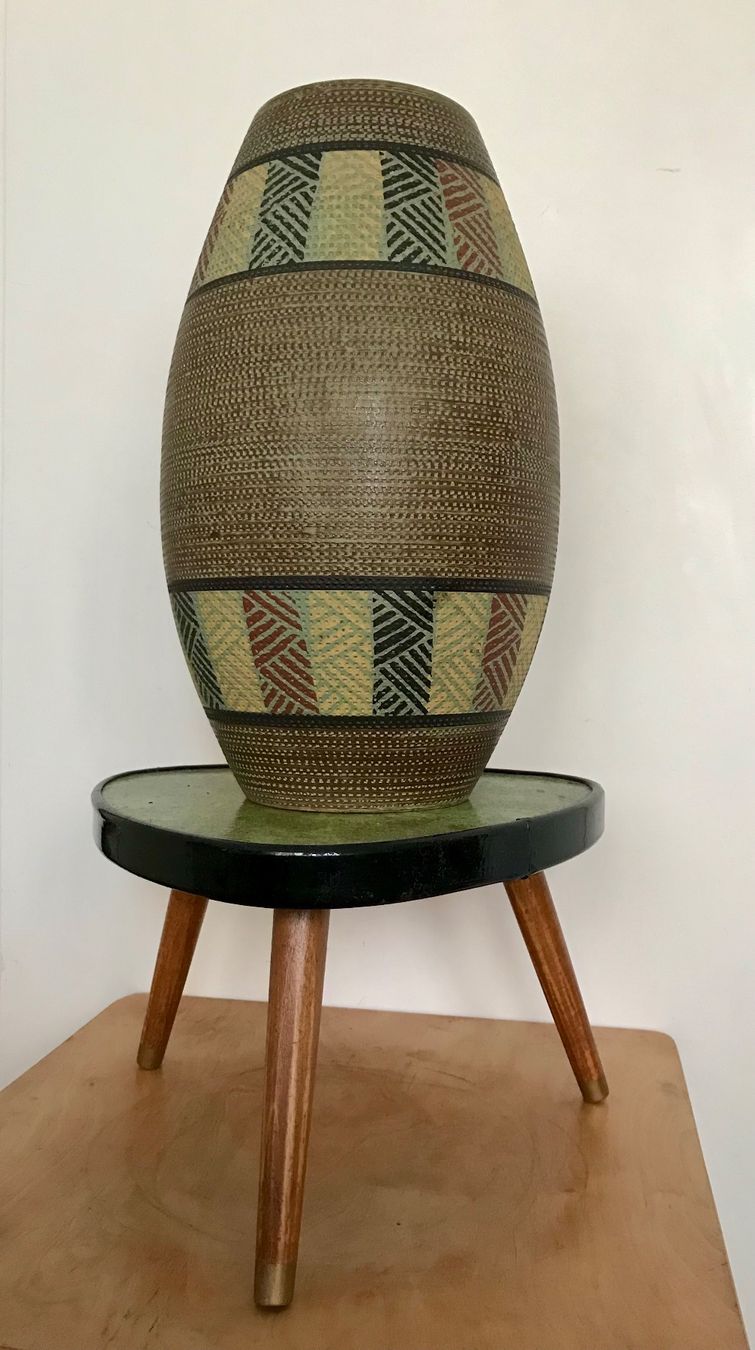 Vasen & Gefässe: Vintage Keramikvase – Gebraucht aus Basel von nostanz