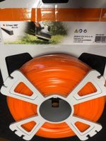 STIHL Trimmerfaden 2,4 mm (.095") 83 m Nylon Orange Quadrat