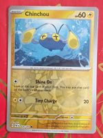 Chinchou - Pokemon Reverse Holo Paldean Fates