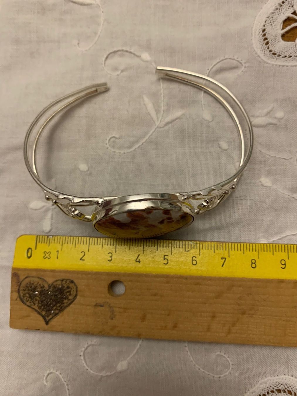 Bracciali & Braccialetti: Armreif Armspange Silber Jaspis – Nuovo (secondo la descrizione) da Birsfelden venduto da Exclusivity 6