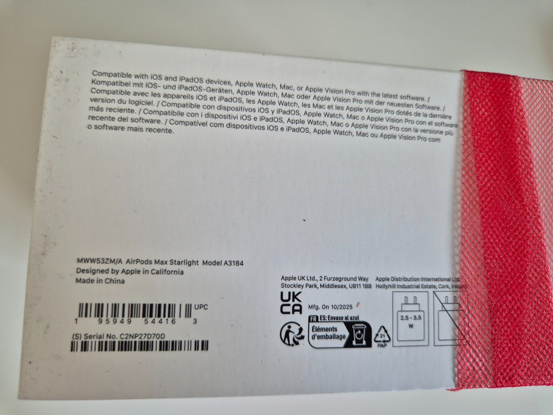 Apple Casques audio: AirPods Max mit Smart Case – Neuf avec emballage d'origine à Aarburg par i_c6r8 4