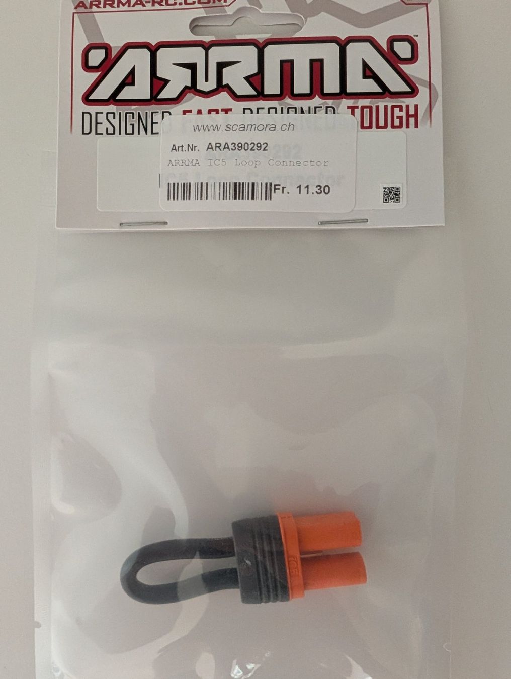Arrma Modellismo RC: ARRMA ARA390292 Spektrum TCS Loop Connector neu – Nuovo e nell'imballaggio originale da Dübendorf venduto da FIREANDICE_G60 1