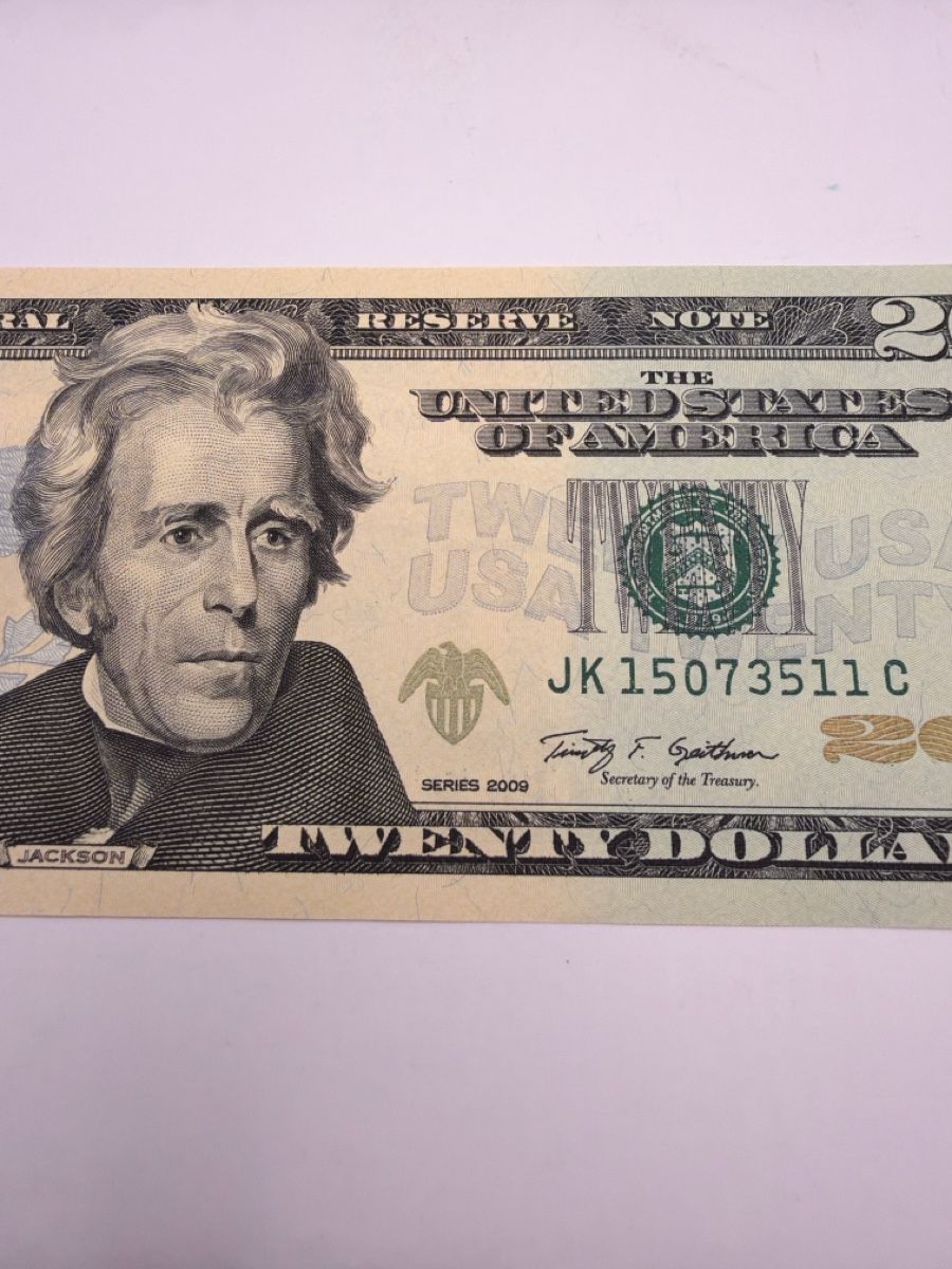 Banconote: Billet de 20 dollars USA, 2009, non circulé – Nuovo (secondo la descrizione) da St-Maurice venduto da SPEKER 1