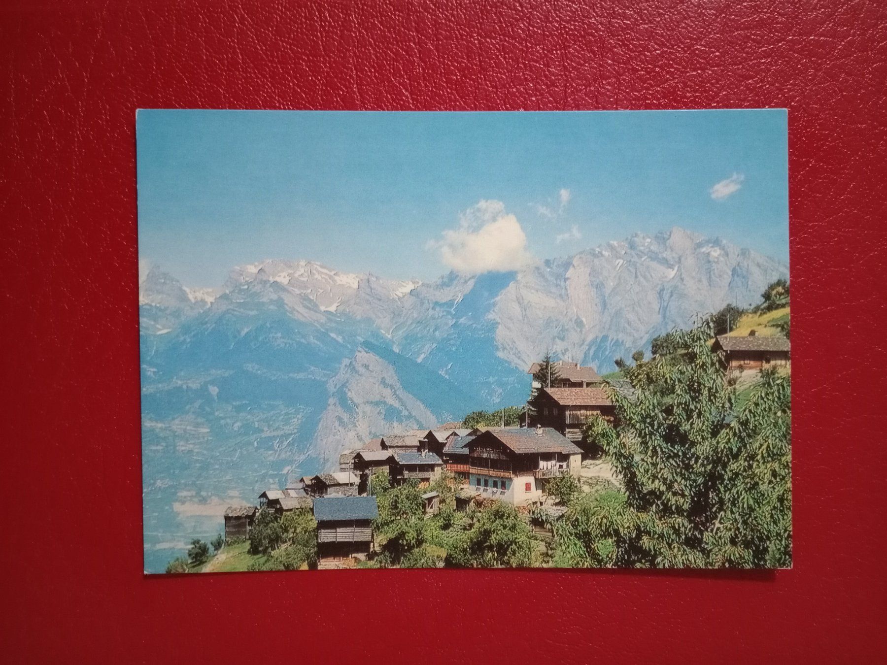 Cartes postales: Iserables Wallis Teilansicht 1969 – D'occasion à Küttigen par Melisch1000