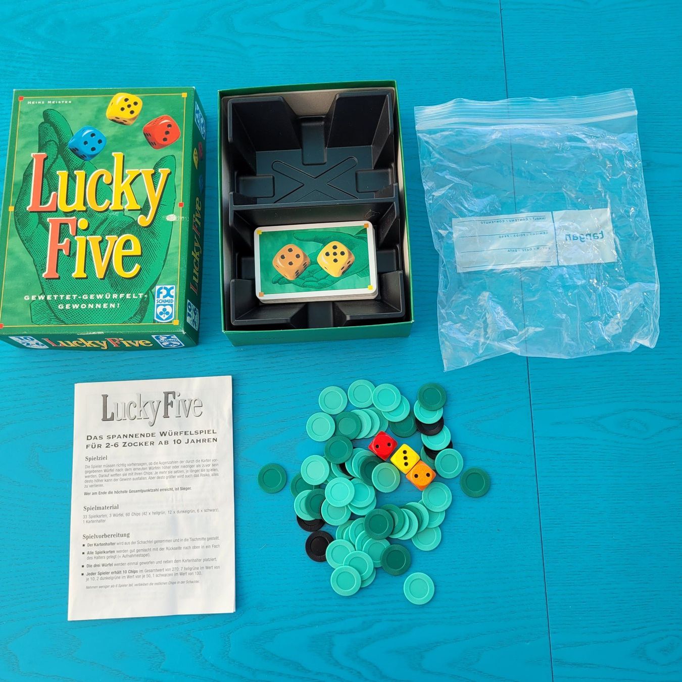 Giochi: Lucky Five - Schmid Spiele – Usato da SCHÜBELBACH venduto da CoKaHa 1