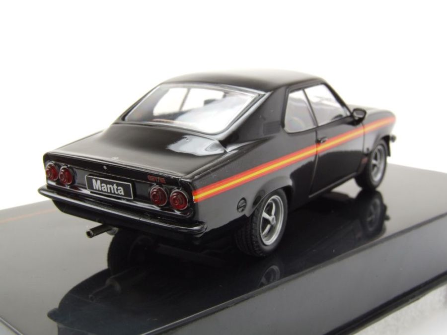 Opel Modellautos: OPEL MANTA A GT/E SCHWARZ BLACK MAGIC  1:43 IXO – Neu und originalverpackt aus Suhr von Moebelsiralfred 1