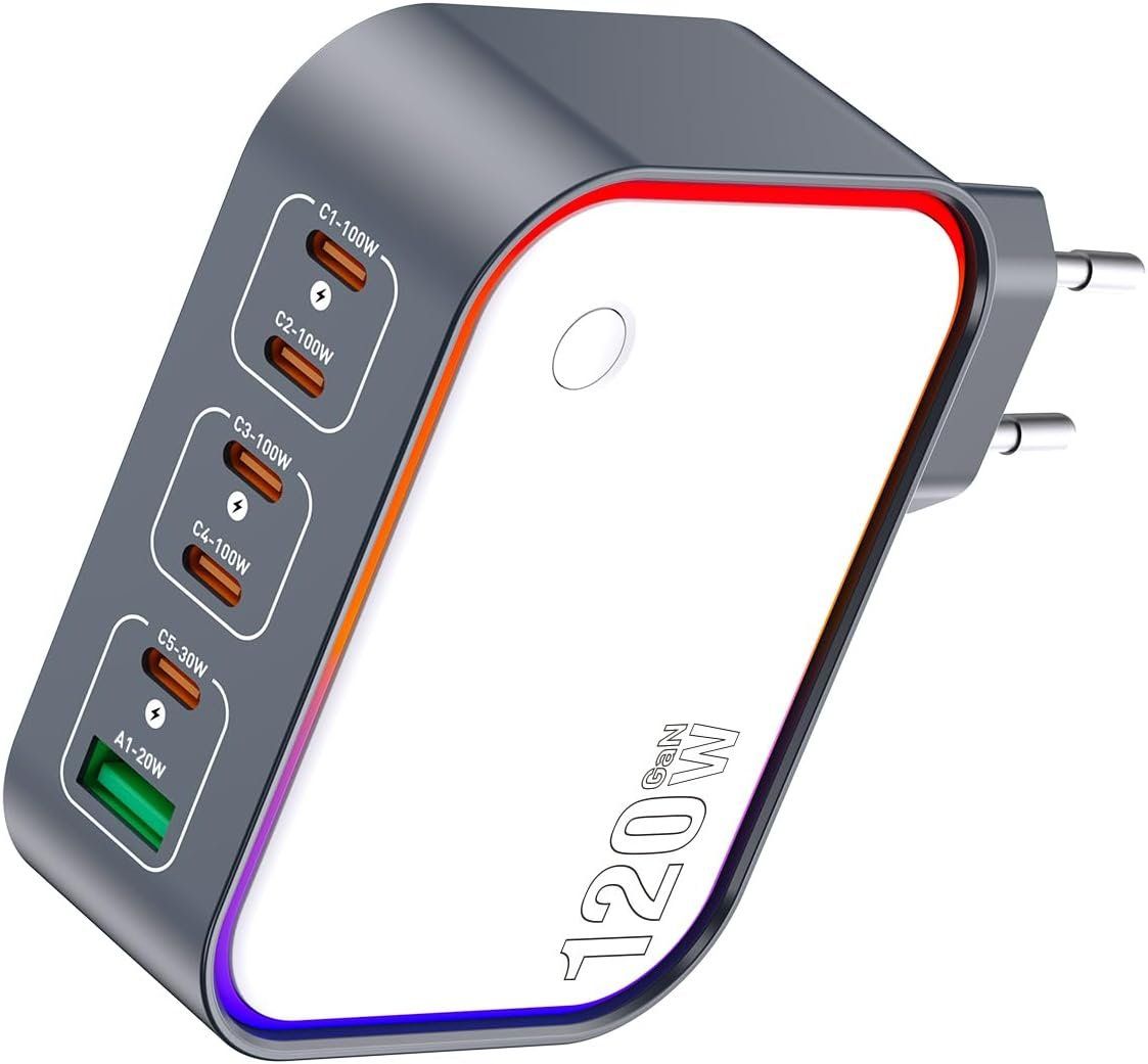 Chargements: Ladegerät 6-Port mit LED USB-A – Neuf avec emballage d'origine à Suhr par SchnapperCH