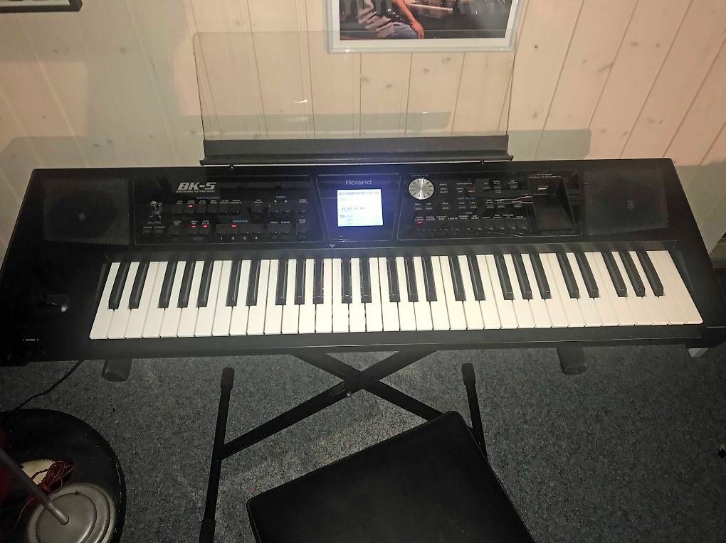 Roland Strumenti musicali: Roland BK-5 - mit Ständer, Stuhl, Tasche – Usato da Dörflingen venduto da Pic54 3