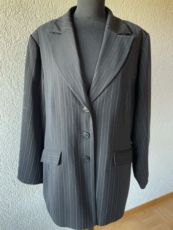 Damen blazer Gr. 46 Klassisch Zeitlos Nadelstreifen basic ❤️