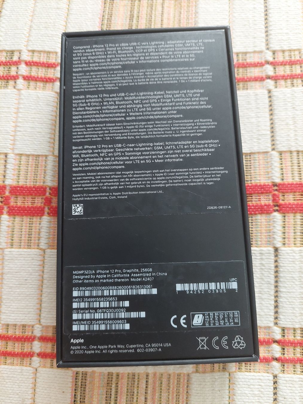 Apple Handys / Smartphones: Apple iPhone 12 Pro Graphit 256 GB guter Zustand – Gebraucht aus Luzern von M.Ai 4