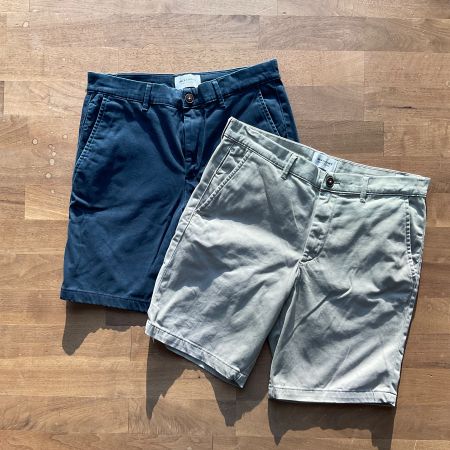 2 kurze Chino-Hosen, Jack & Jones, Gr. S