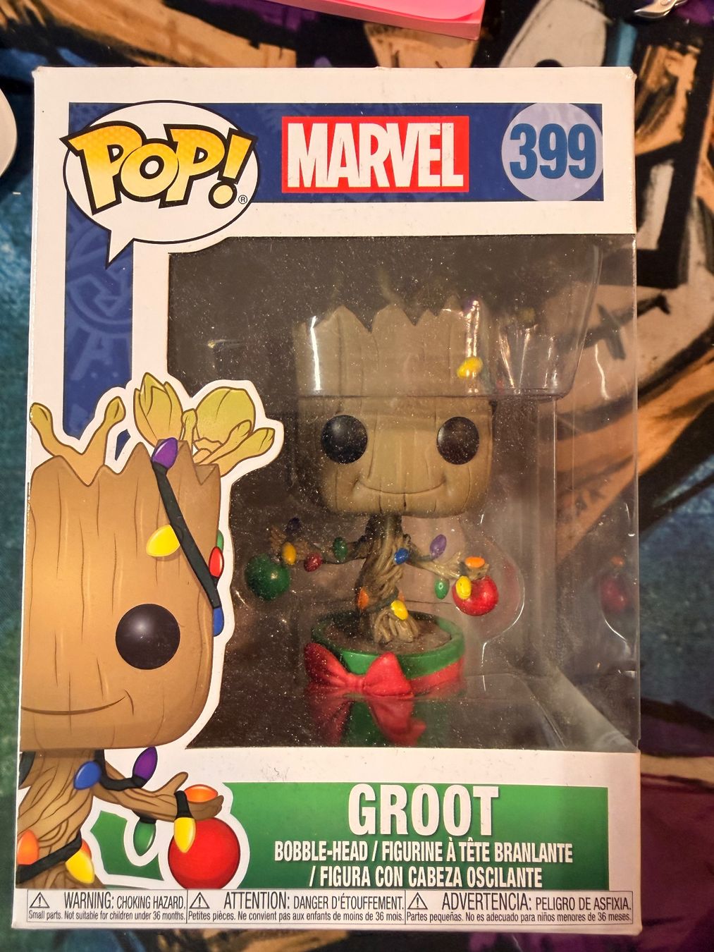 Funko Statuette: Funko POP 399 Groot Marvel – Usato da Giubiasco venduto da Ticinerd