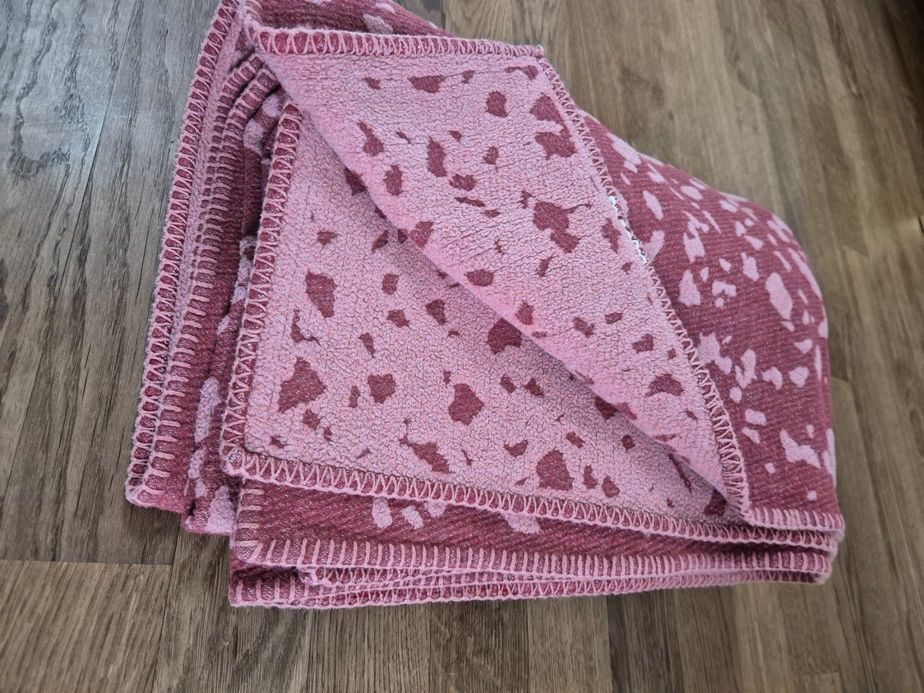 Pfister Coperte: Pink plaid from Pfister 130x170 – Usato da Zürich venduto da monadiederich