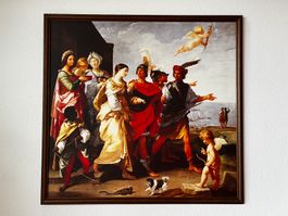 Raub der Helena Bild Gemälde Kunst Enlèvement d'Hélène