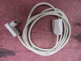 Verlängerungskabel, 3 Meter, mit Flachstecker