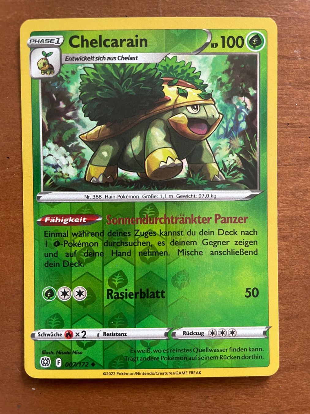 Pokémon Carte collezionabili: Pokemon Chelcarain Reverse (Versand gratis) – Nuovo (secondo la descrizione) da Chur venduto da Angerson