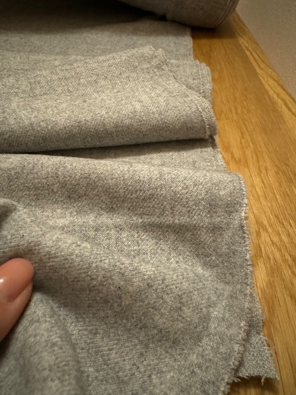 Stoffe: Kaschmir Stoff Meterware Wolle Mantel Blazer Anzug grau – Neu (gemäss Beschreibung) aus Faulensee von Liebes_Kind_2019 8