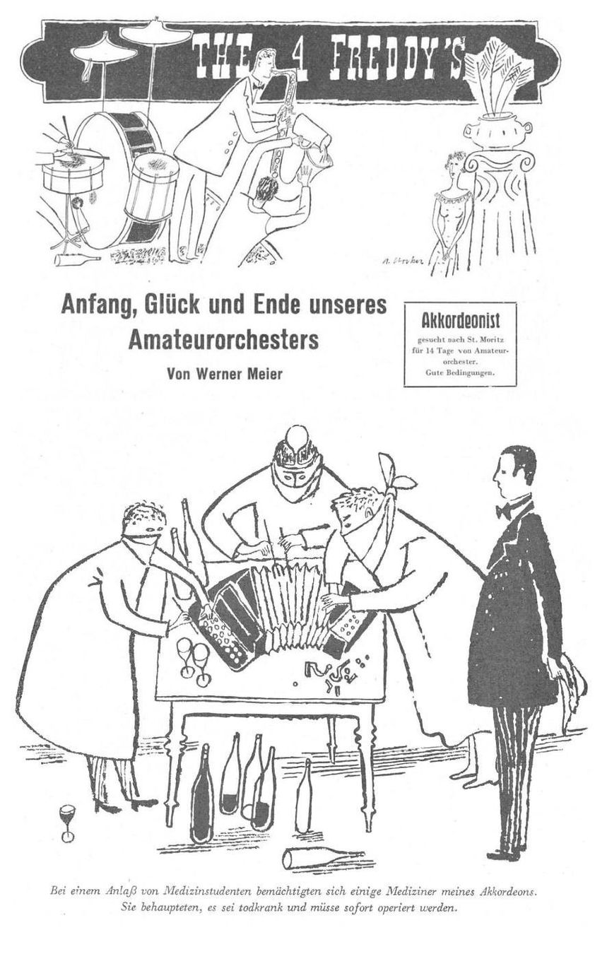 Alex Stocker (1926-1954) Illustrator, Typograph - Zeichnung (Gebraucht ...