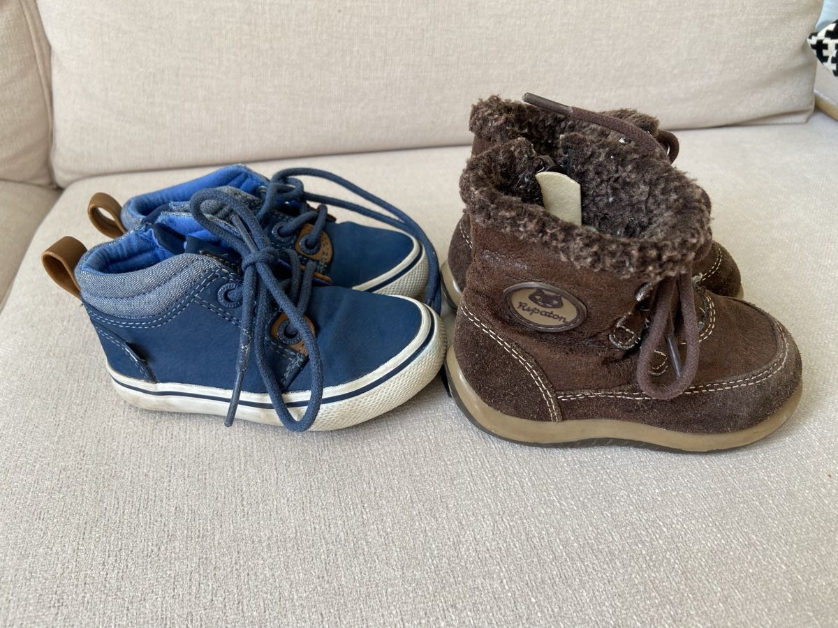 Schuhe für Jungen: Kinderschuhe – Gebraucht aus Brig von jch_rq8z