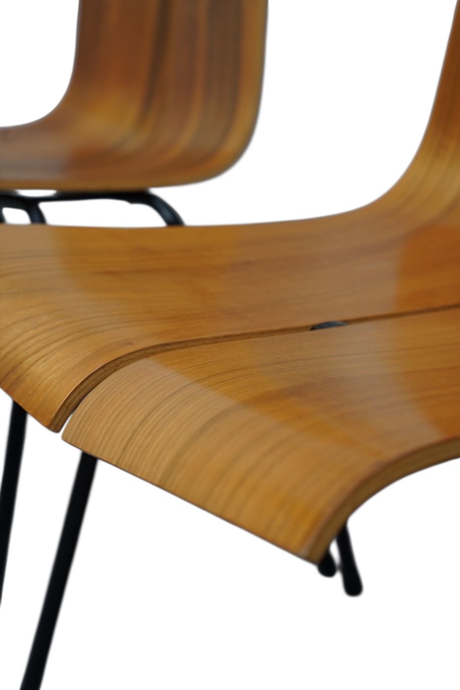 Horgen Glarus Sedie: Ensemble de 4 chaises, modèle GA, Hans Bellmann pour Horgen – Usato da Bulle venduto da ABELiAM 1