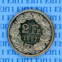 CHF___2.00 1987 -vz 2 Franken