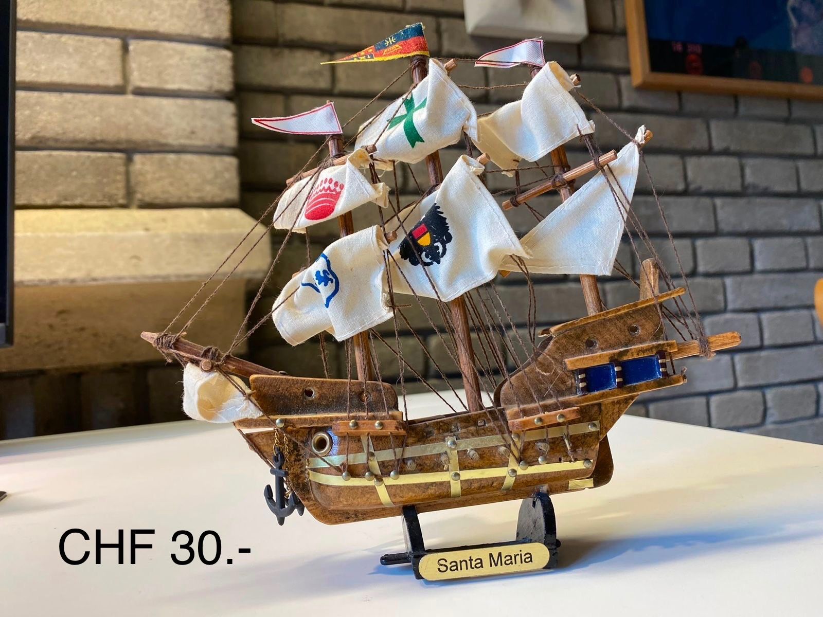 Modellbausätze & Standmodelle: 10 Dekoratives  Holz Modellschiff – Gebraucht aus Stans von pam_zw88 6
