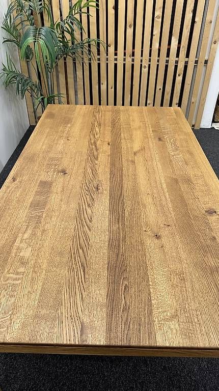 Tables: Massiver Esstisch Eiche 180x100 cm – D'occasion à Münchenbuchsee par Mekran 2