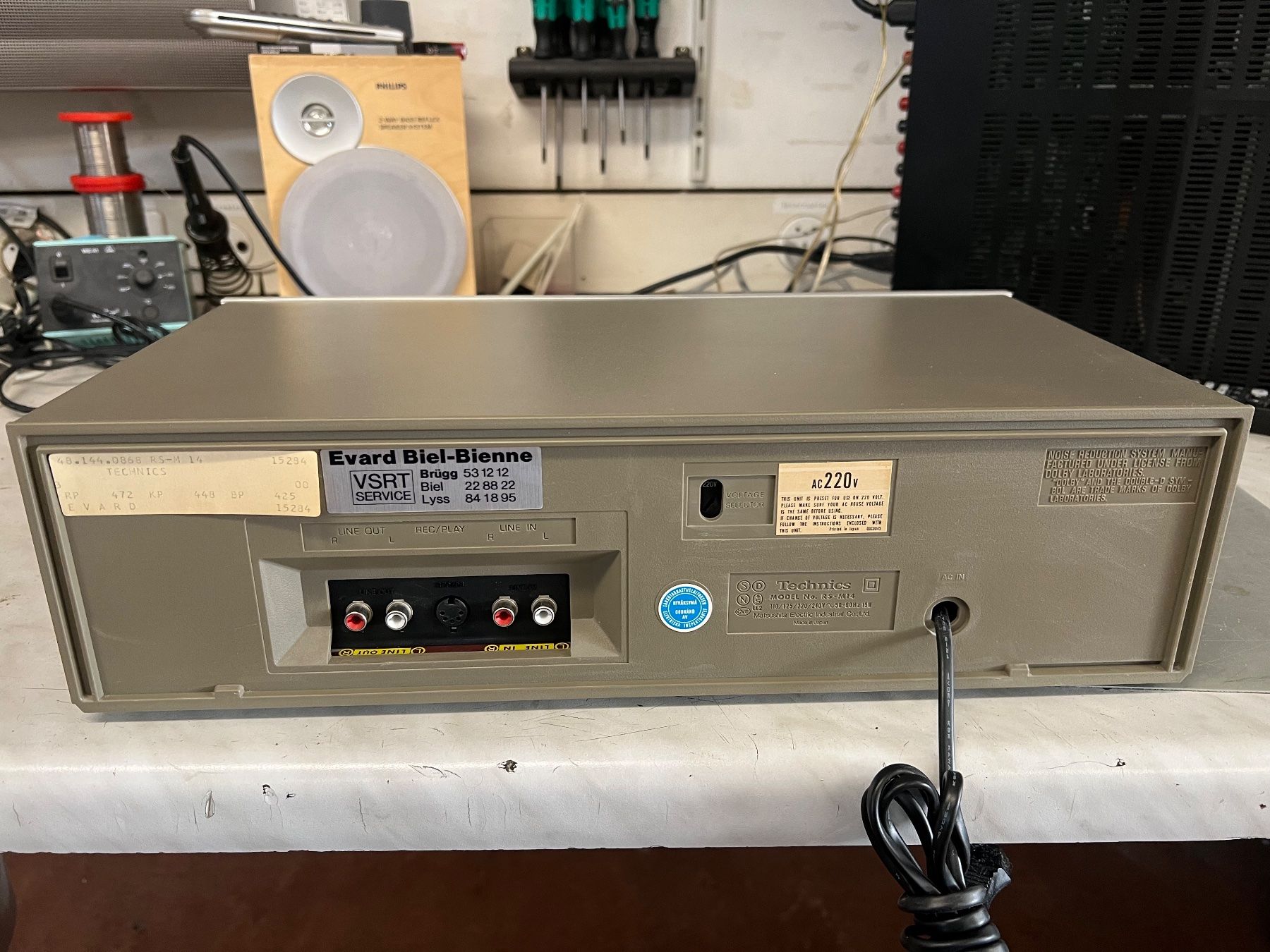 Technics Lettore multimediale & Streamer: Cassette audio Technics RS-M14 – Usato da Cossonay-Ville venduto da inf_2fds 2