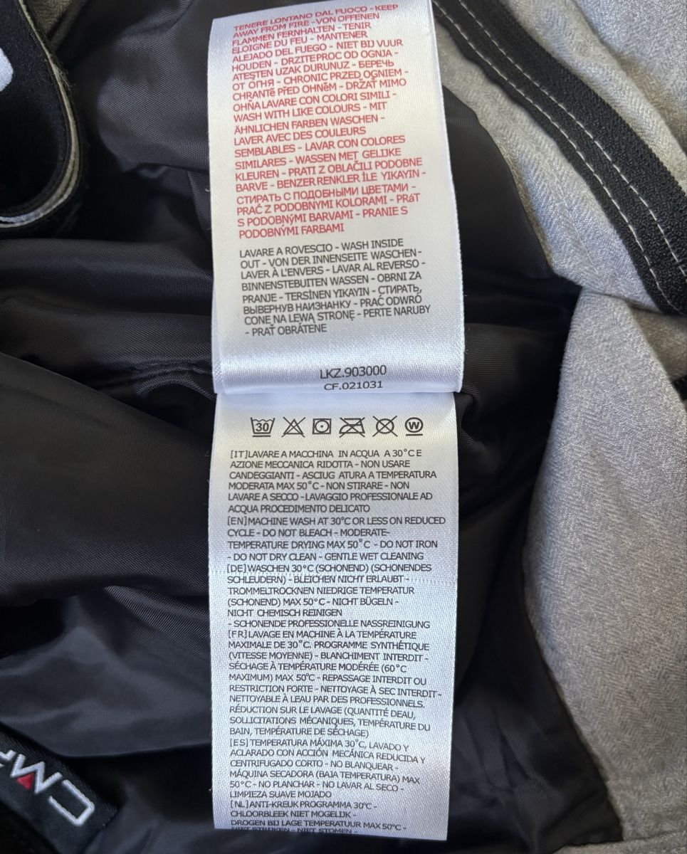 CMP Hosen: Skihose CMP mit Trägern grau Grösse 176 – Gebraucht aus Ernetschwil von Csunday 1