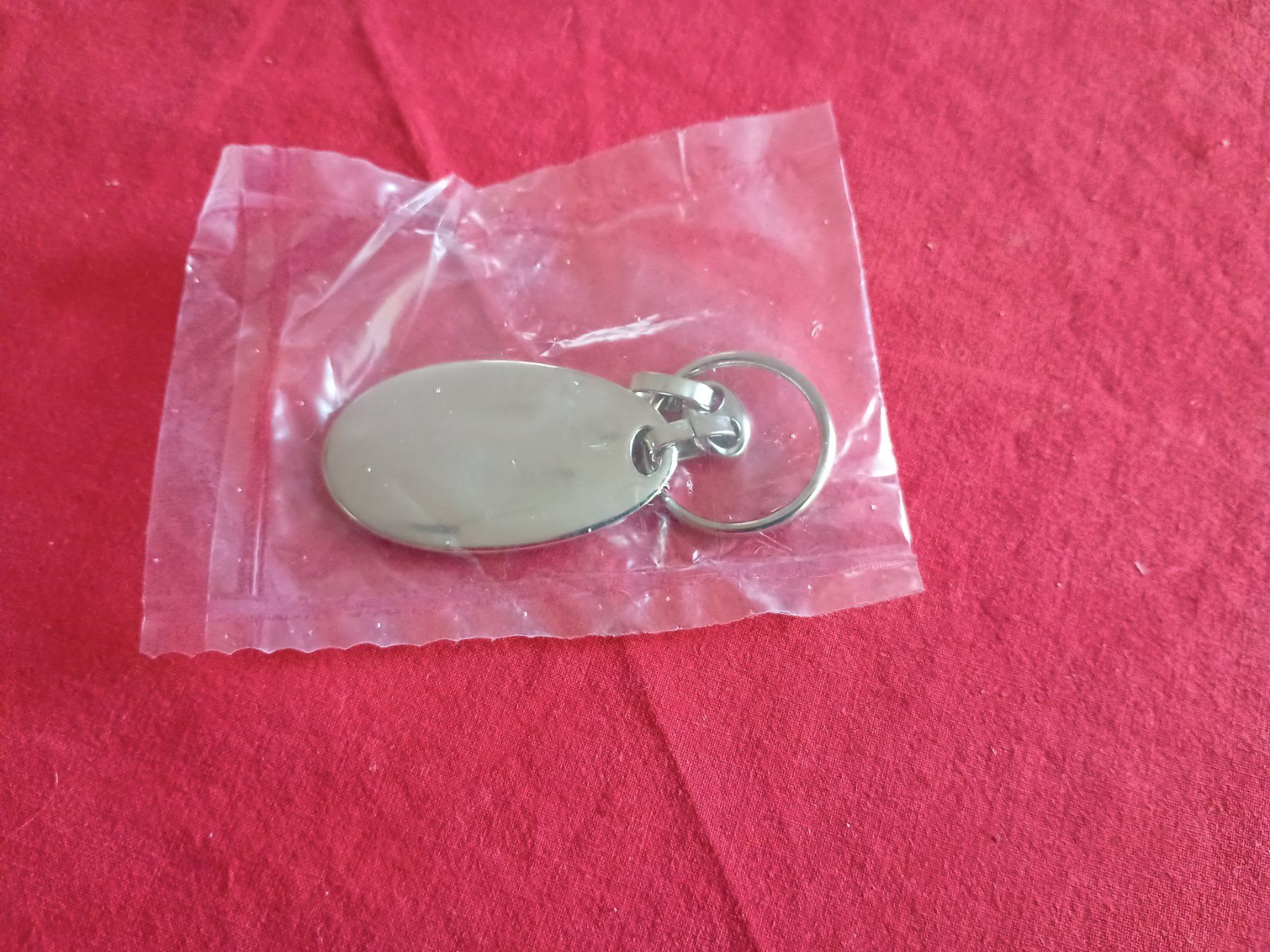 Portachiavi: Schlüsselanhänger, Metall, ca. 10 cm – Nuovo e nell'imballaggio originale da Buchs AG venduto da ReaNaTsch 1