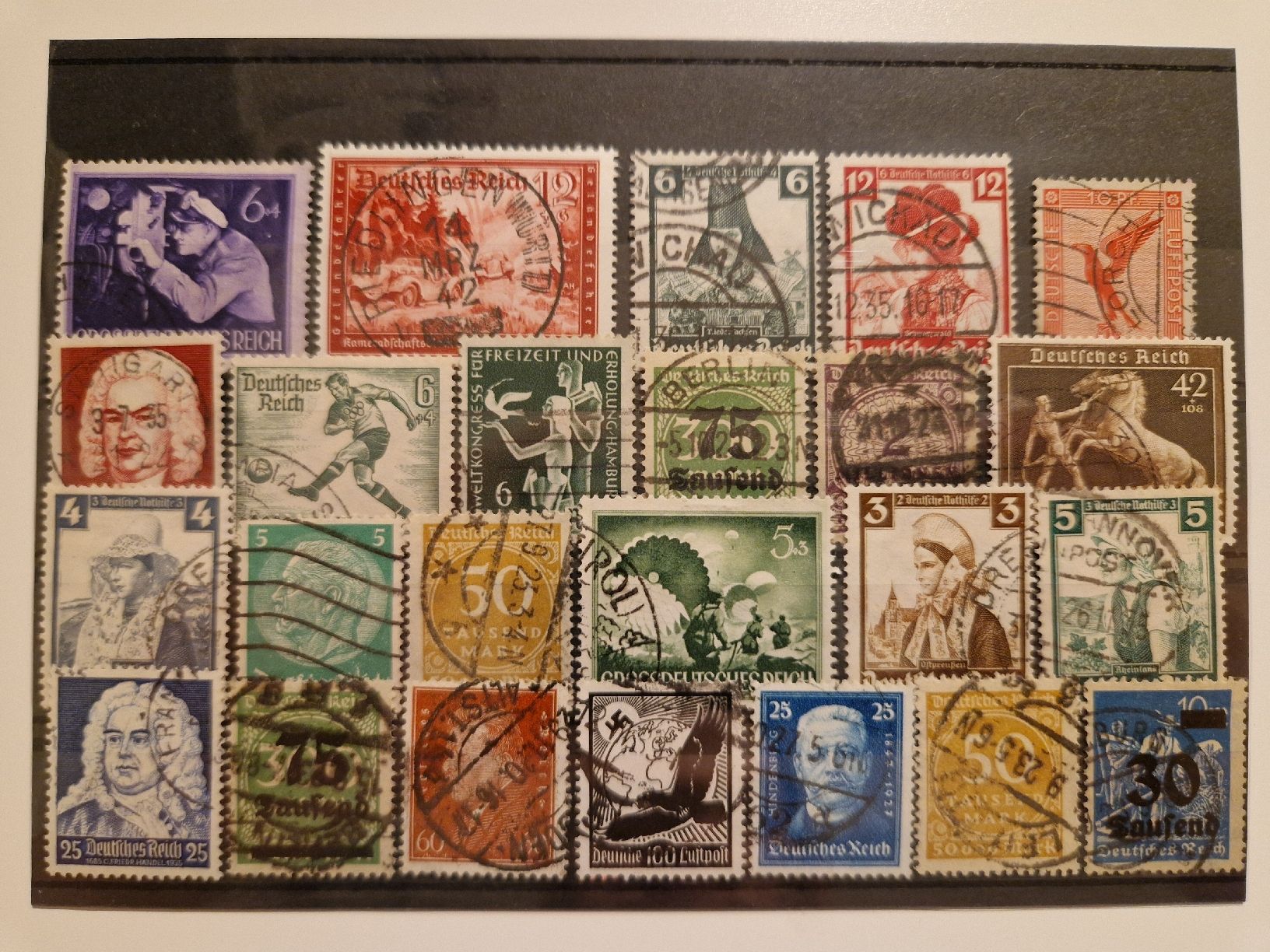 Alle Briefmarken: Deutsches Reich Briefmarken – Gebraucht aus St. Gallen von Enrico_SG