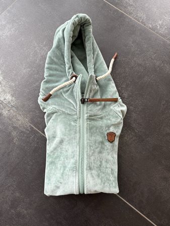Naketano Kapuzenjacke Samt Grösse M