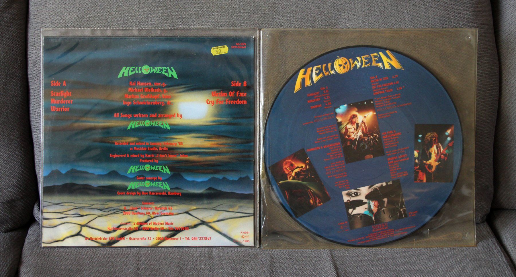 Dischi in vinile: Helloween Sammlung (4 Vinyl) – Usato da Münchenbuchsee venduto da Chaoo 3