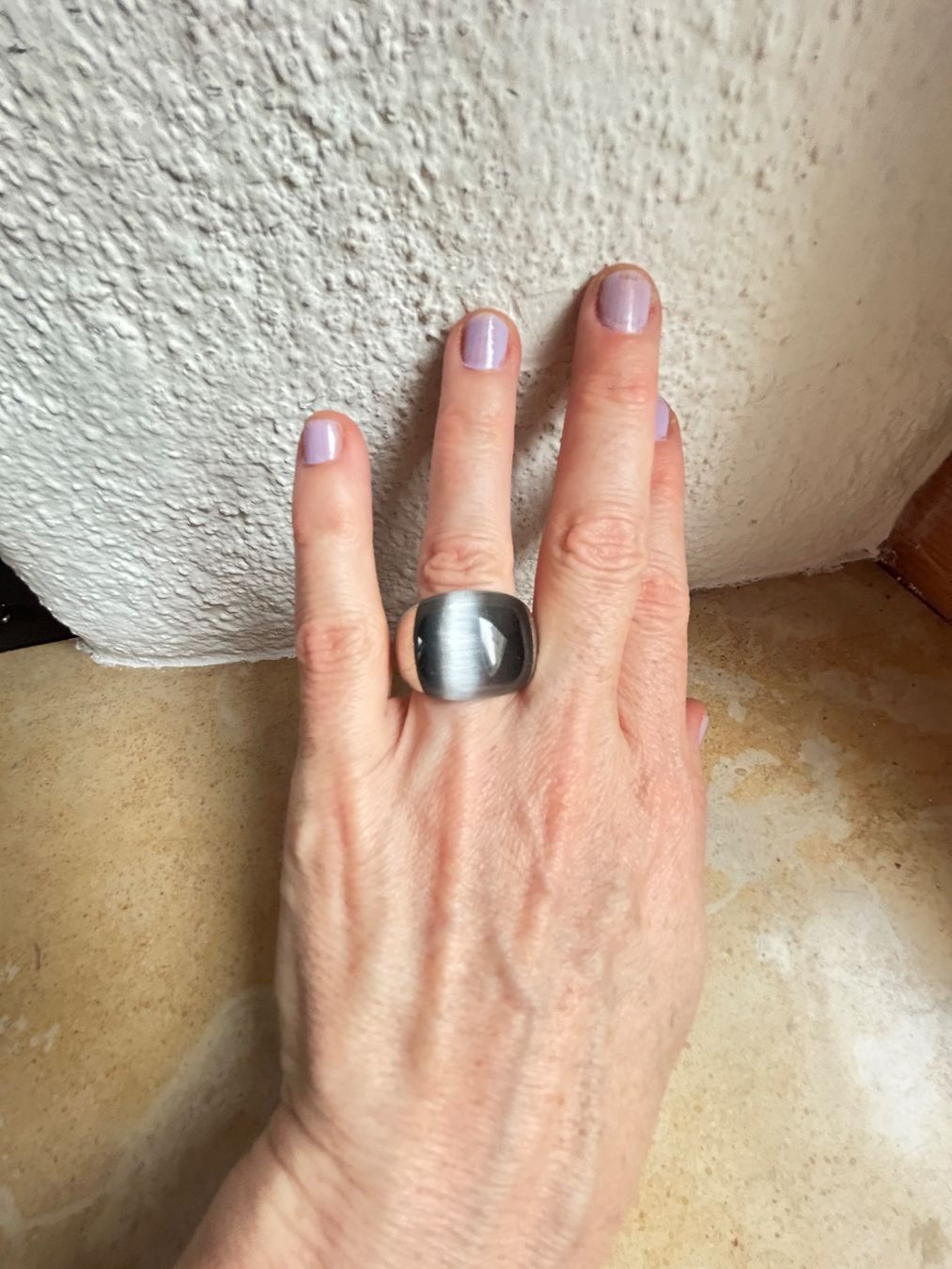 Calvin Klein Anelli: Calvin Klein Ring GREY SCHIMMER (55) – Usato da Dittingen venduto da Bellevista 1