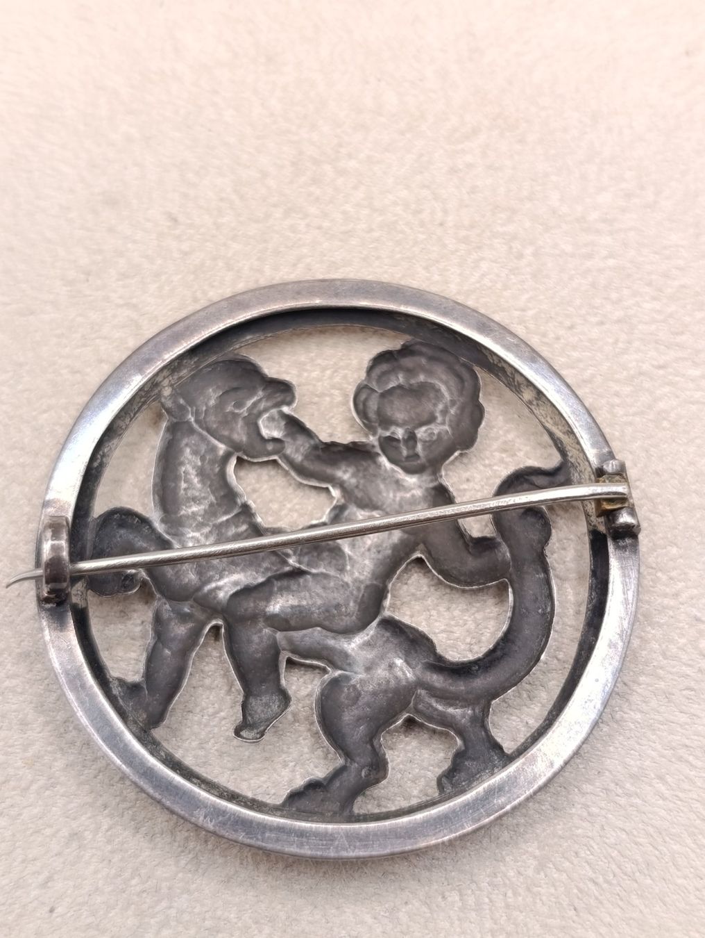 Broschen & Nadeln: Antike 925er Silber Brosche um 1900j Top – Gebraucht aus Steffisburg von 1.Schmuckschatulle 7
