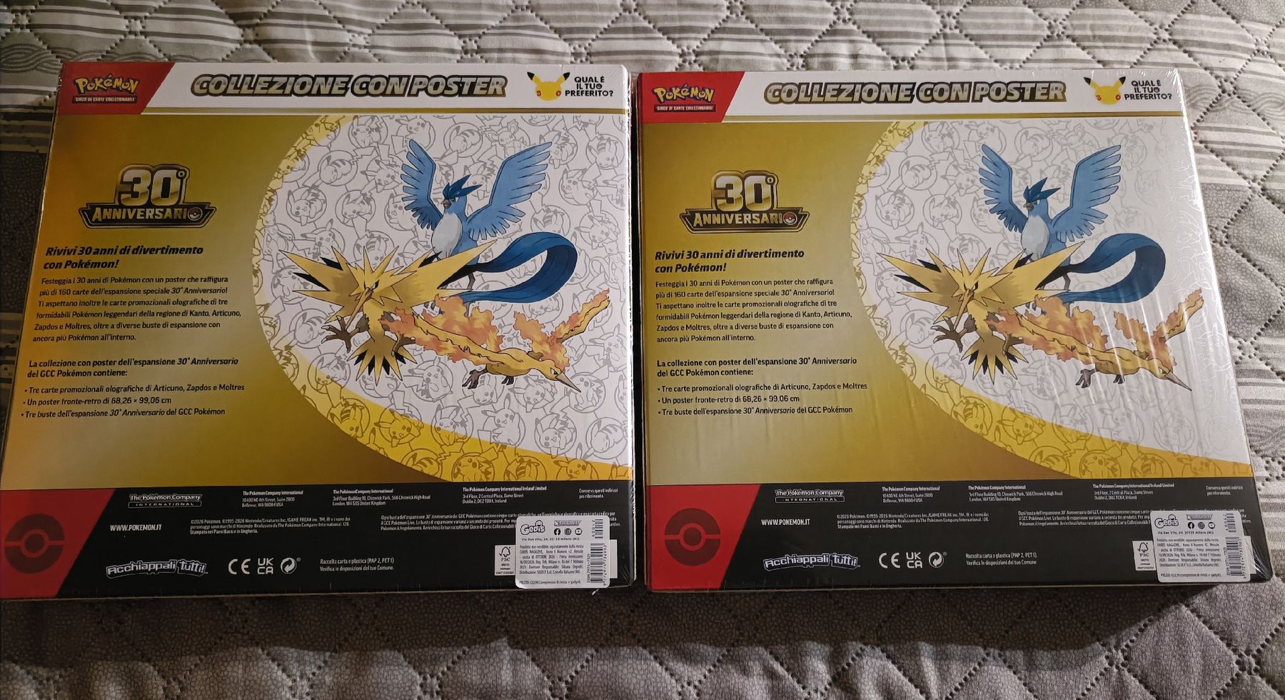 Pokémon Carte collezionabili: 2x Pokémon 30th Poster Collection IT – Nuovo e nell'imballaggio originale da Lostallo venduto da cha_lx5j 3